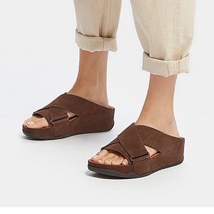 FitFlop Shuv Nubuck Slides